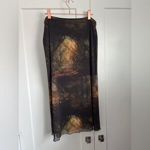 Twik Enchanted Woodland Midi Skirt